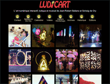 Tablet Screenshot of ludicart.com